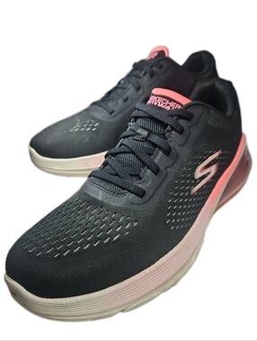 SKECHERS Women Go Walk Air 3.0 Sneaker 124375 Sz:10 (Pink/Blk) Goga Mat Y2k[6E
